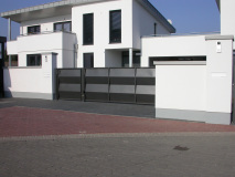 Hoftor-Blechfaltung