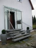 Vordach-Edelstahl-Glas